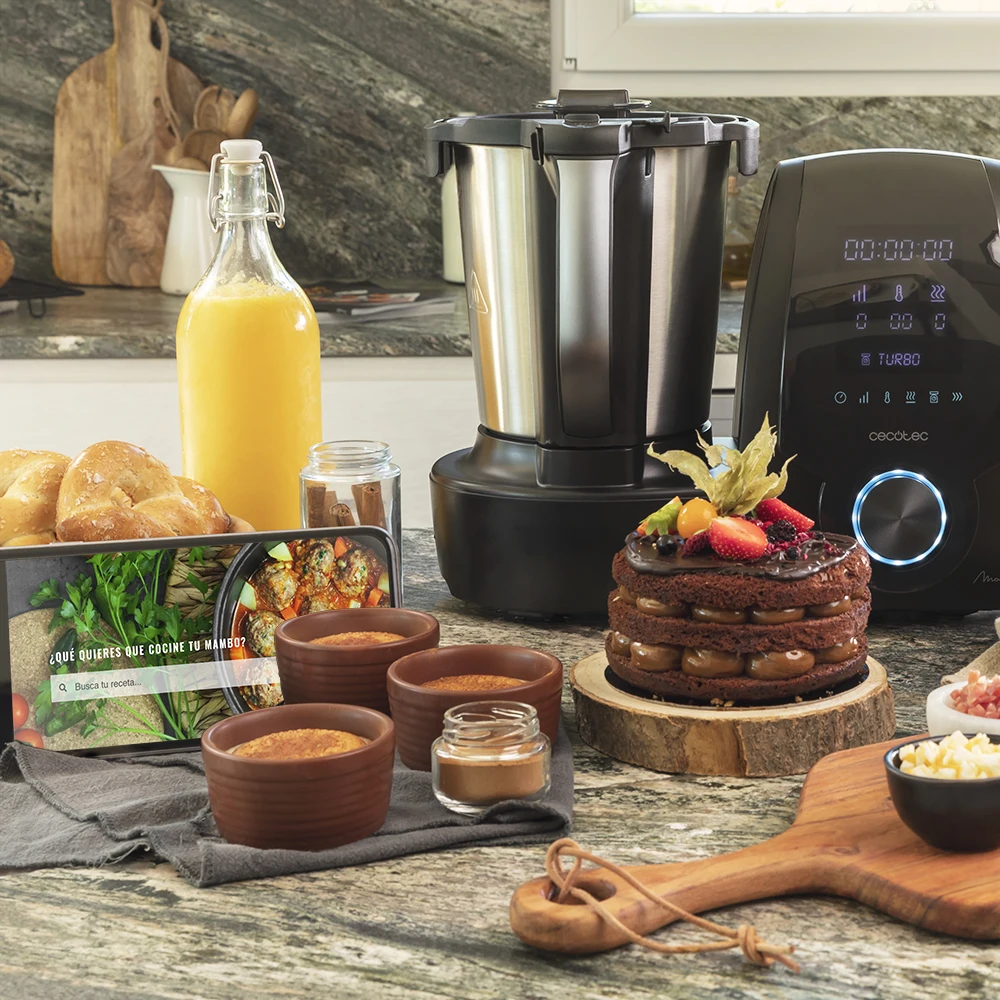 Домашний кухонный робот Cecotec Mambo 30 функций цифровой дисплей 8590 9090 9590 10090 со шкалой