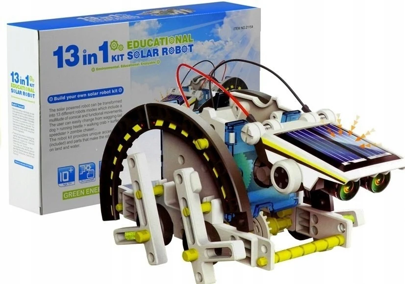 Конструктор роботов &quotSolar robot kit&quot 13 в 1 | Игрушки и хобби