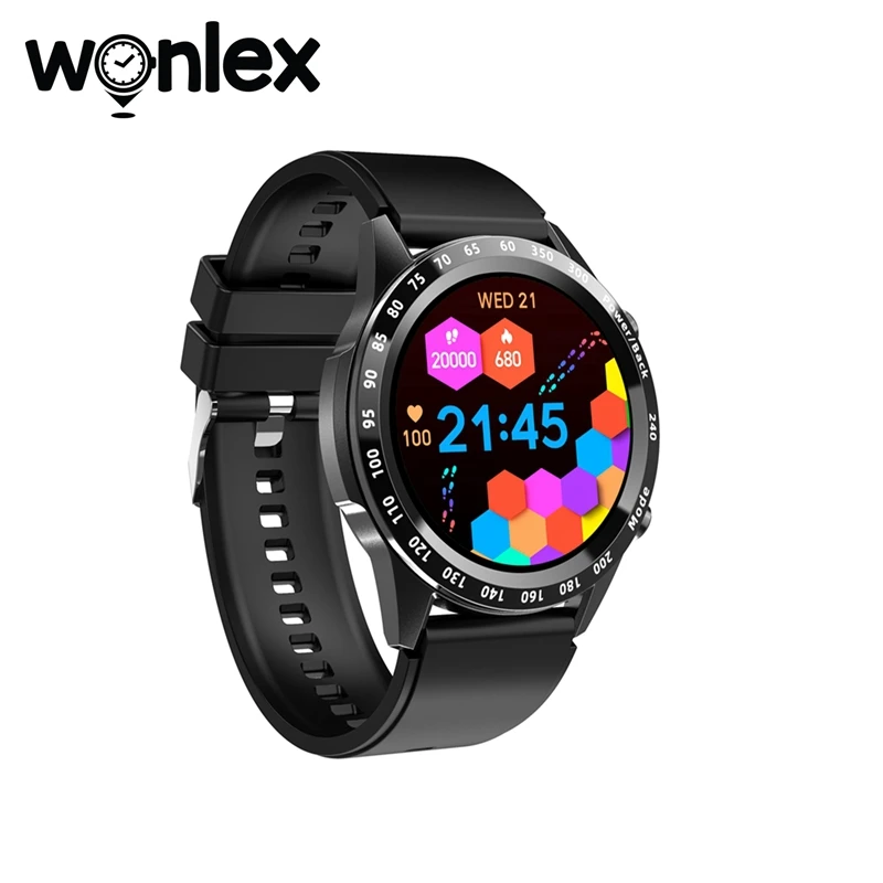 

Wonlex Z09S Smart Watch Adult Sport Health Sleep Monitor Bluetooth Calling Men Heart Rate Detection Sedentary Reminder Bracelet