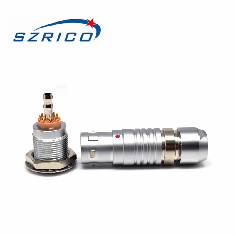 

Rico FGG EGG 3B 8 Plus 1 Push Pull Measurement Metal Circular Connector