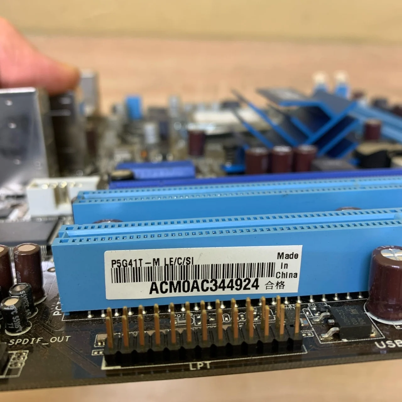 Материнская плата Asus P5G41T-M LE/C/SI LGA 775 DDR 3 | Компьютеры и офис
