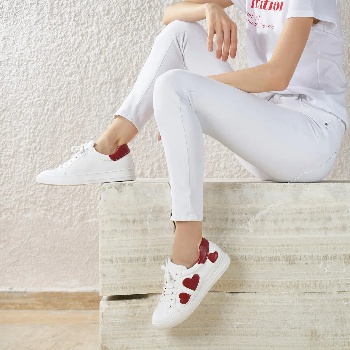 FLO LALA33Z красные женские кроссовки BUTIGO|Женские и кеды| |