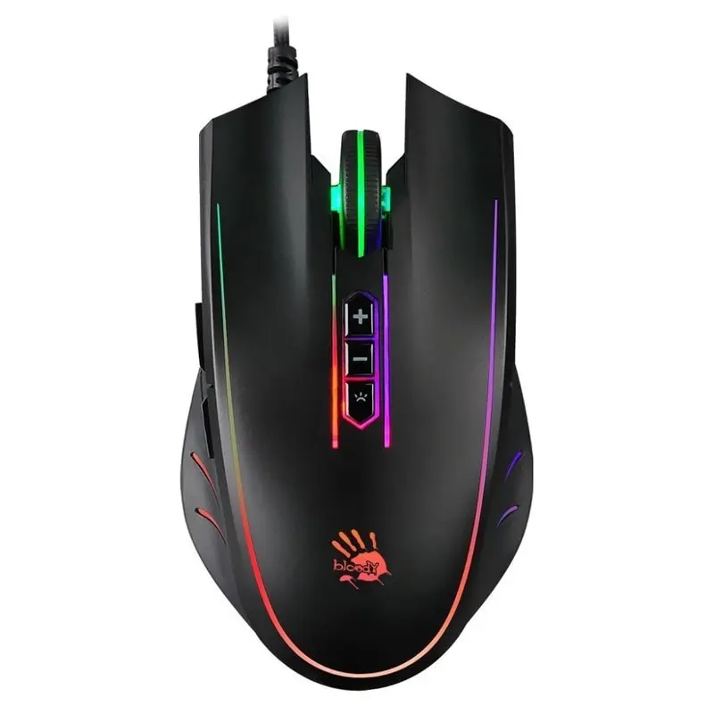 Мышь A4Tech A4 Bloody Q81 черный оптическая (3200dpi) USB (8but) | Компьютеры и офис