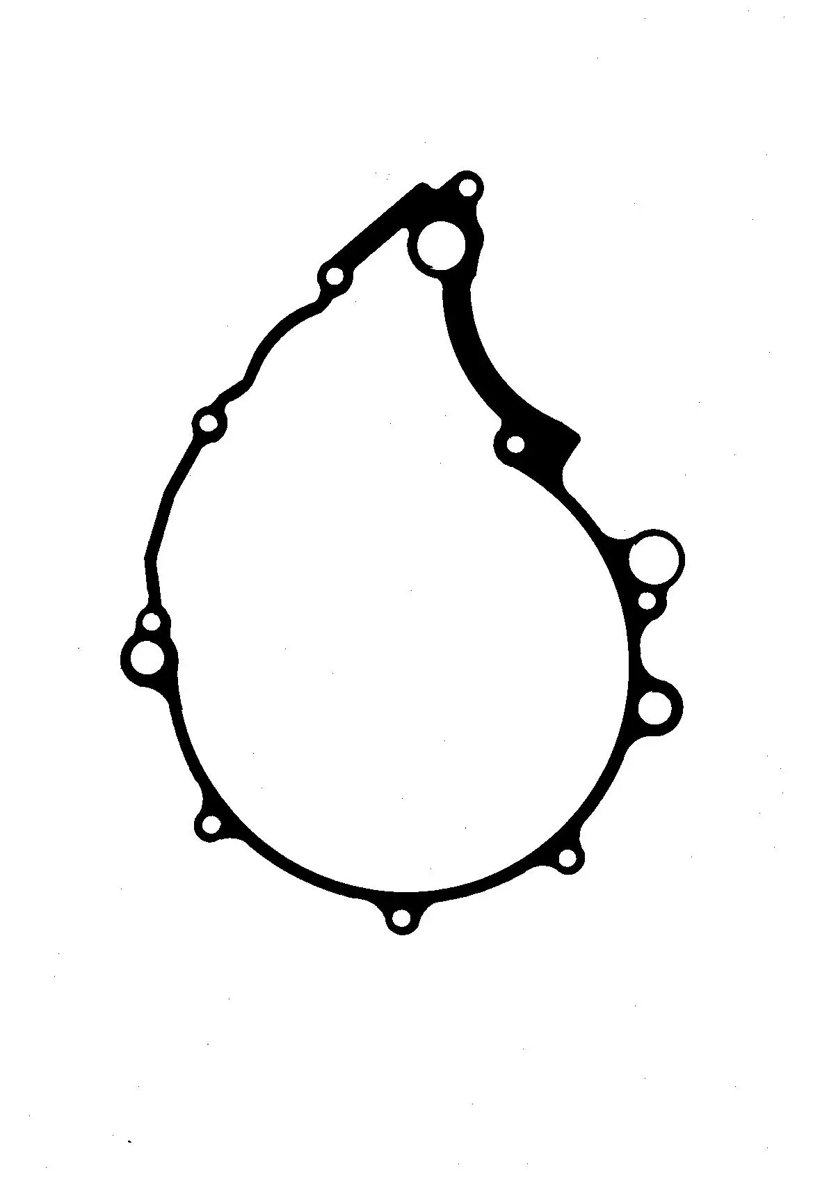 Прокладка левая на Yamaha 4DW-15451-00 4DW 15451 00 4DW1545100 ​SRX400 SRX 400 SZR660 SZR 660 TT600