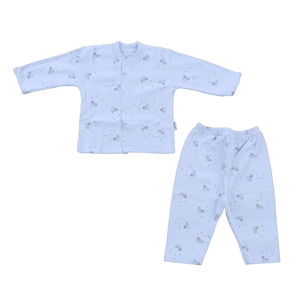 

2021 Baby Pajamas Dress Clothes For Girls Boys Sleepwear Children Nightwear Newborn Sets Bathrobe 0-3 Month Four Season Cotton