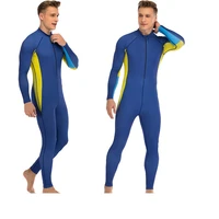 summer mens diving sets swimming fashion long sleeve swimming suits high quality for men simple design