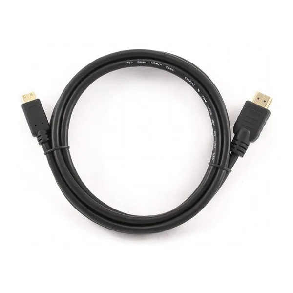 Мини-hdmi в Ethernet Кабель GEMBIRD CC-HDMI4C-6 100 Мбит/с (1 8 м) черный |