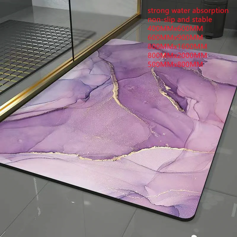 

Fashion Good Moisture Retention Water Absorption Moisture-Proof Keep Warm Comfortable Foot Simple Maintenance Bathroom Mat
