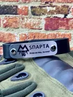 Кожаный браслет на руку Метро Исход Спарта с лазерной гравировкой