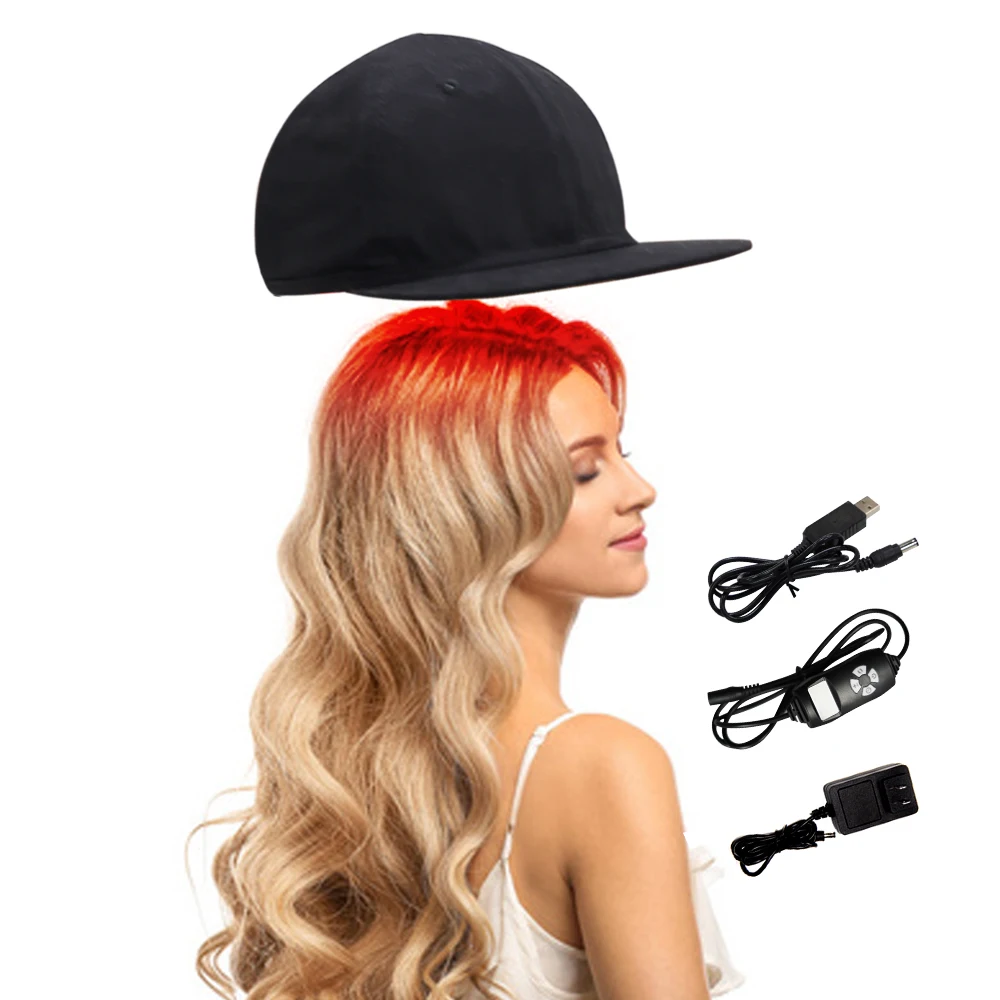 

Men's Cap Hair Growth Products Laser Caps for Men Helmet Light Bone Care Styling Beauty Health