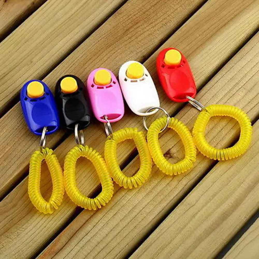 1 * клик для собак и домашних животных кликер тренировок потренированию тренажер