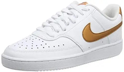 Кроссовки Nike Court Vision Low, женские кроссовки, белая металлическая  медь, 40 EU - купить по выгодной цене | AliExpress
