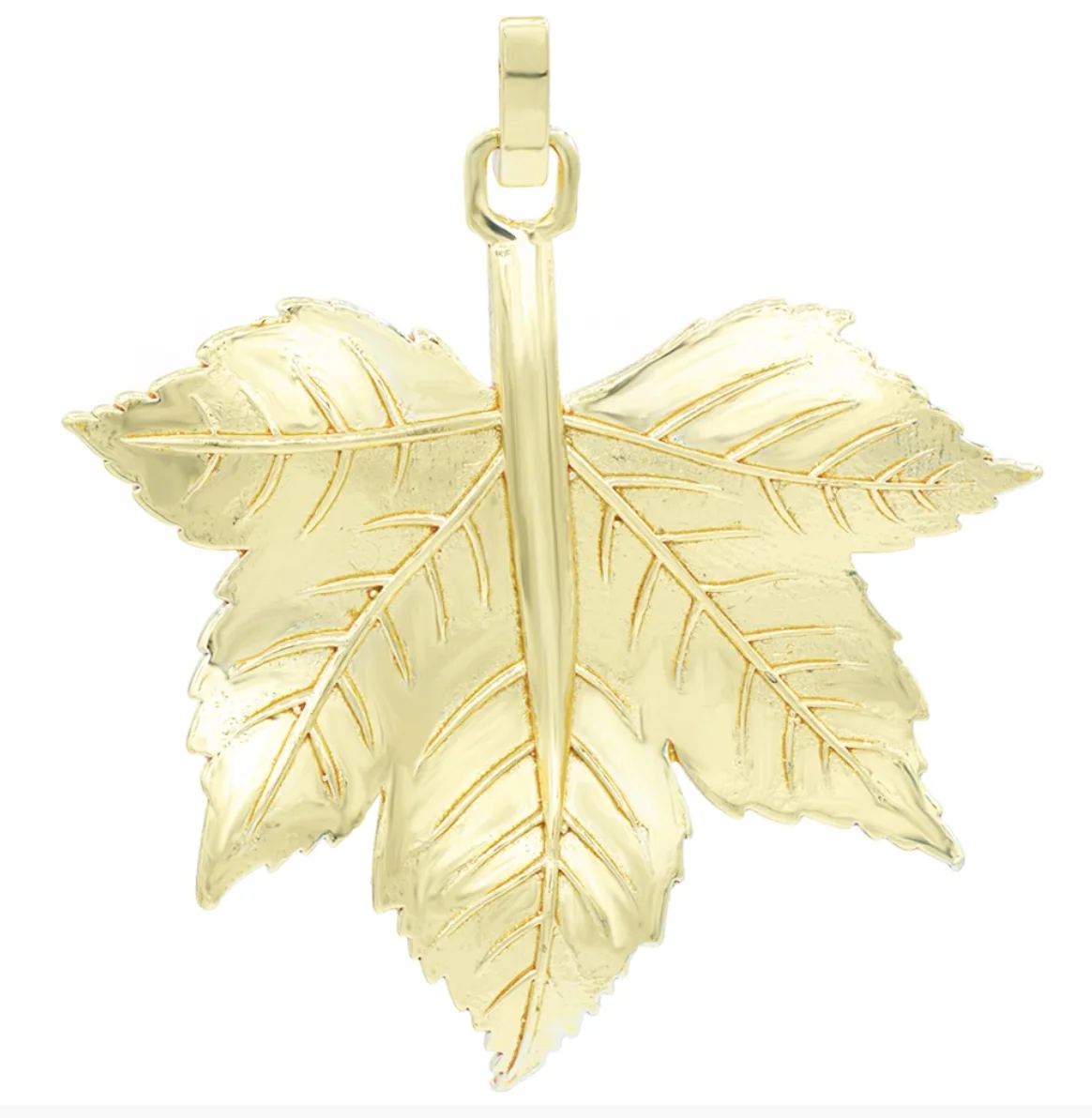 

GULCE DERELI, LEAF CHARM, CHARMS, GIFT BOX, GOLD/SILVER PLATED