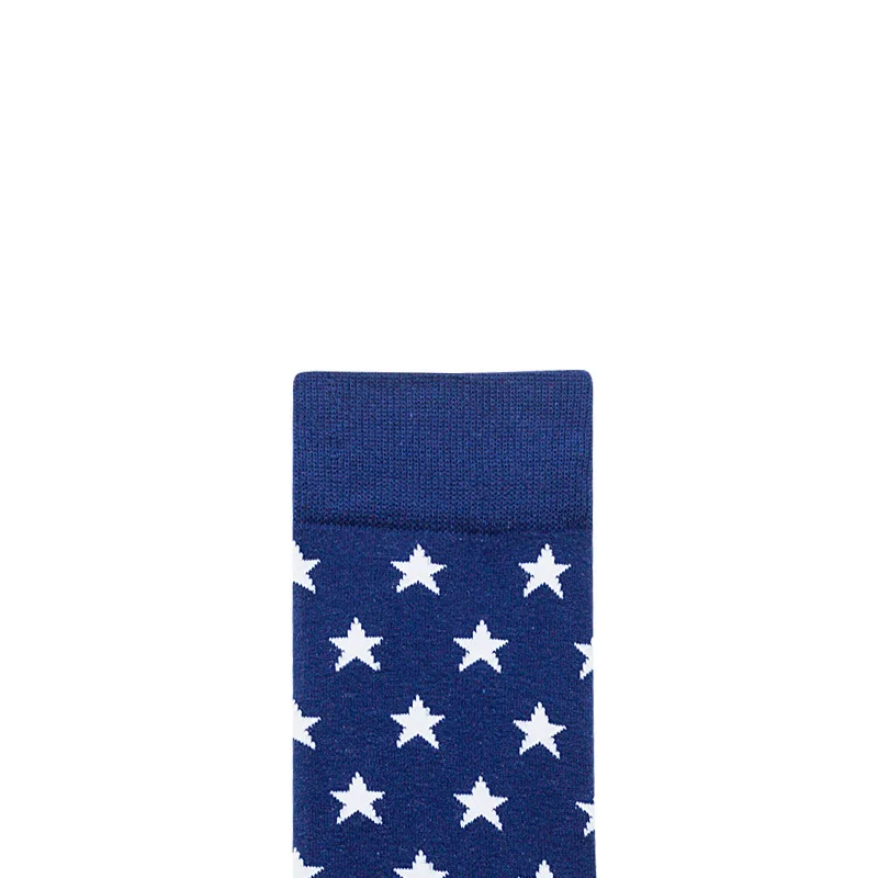 Fashion Male Casual American Flag Stars Socks New Old Glory Men Crew Stripes Cotton standard Couples | Мужская одежда