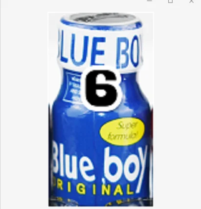 

G & N / PWD Poppers Brand Gay Gift Rush Bottle 10ml blue boy