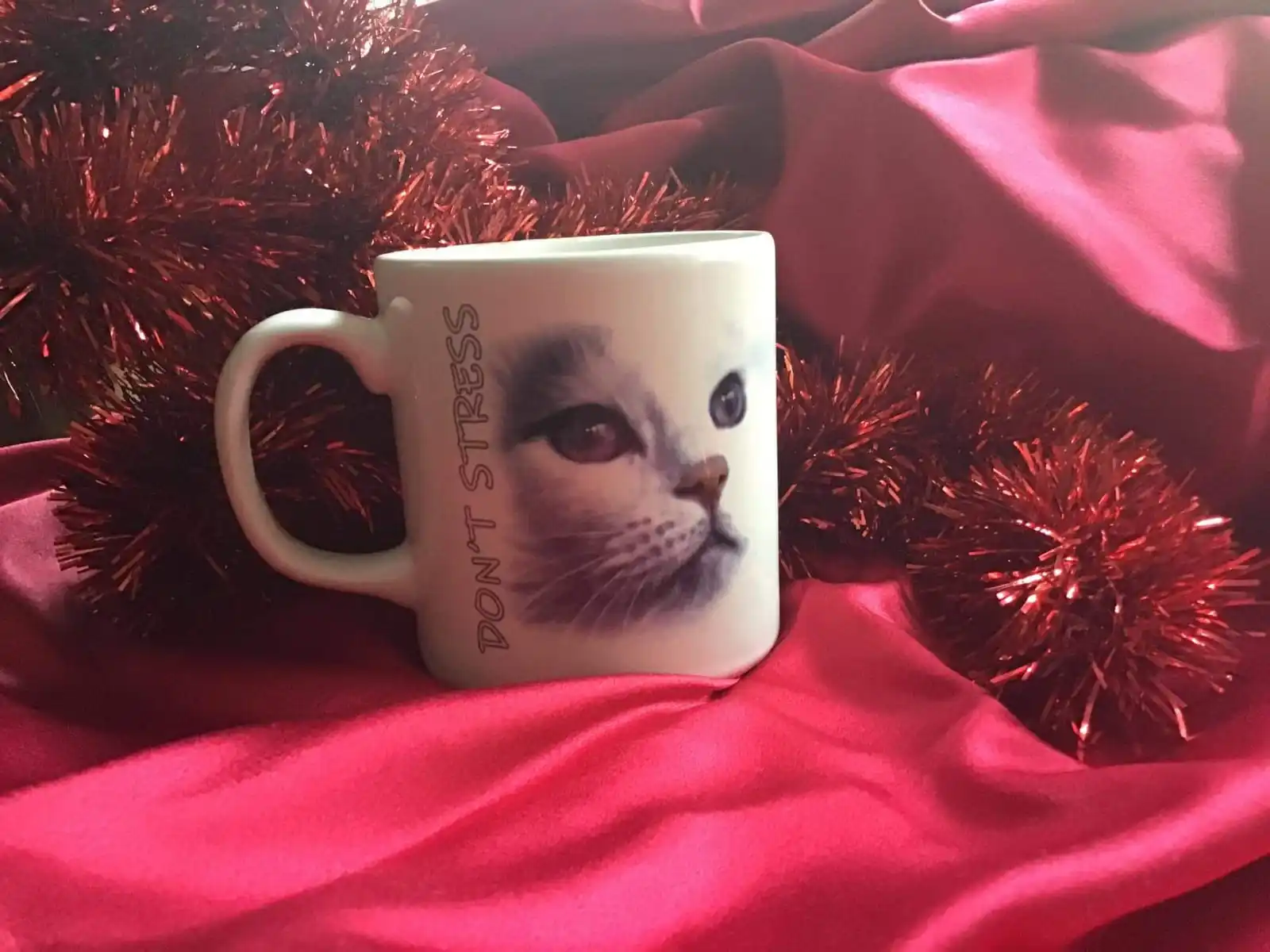 

TEA AND COFFEE CUP MUG CERAMIC GIFT CHRISTMAS BIRTHDAY CAT FIGURED SOUVENIR OFFICE VALENTINE'S DAY