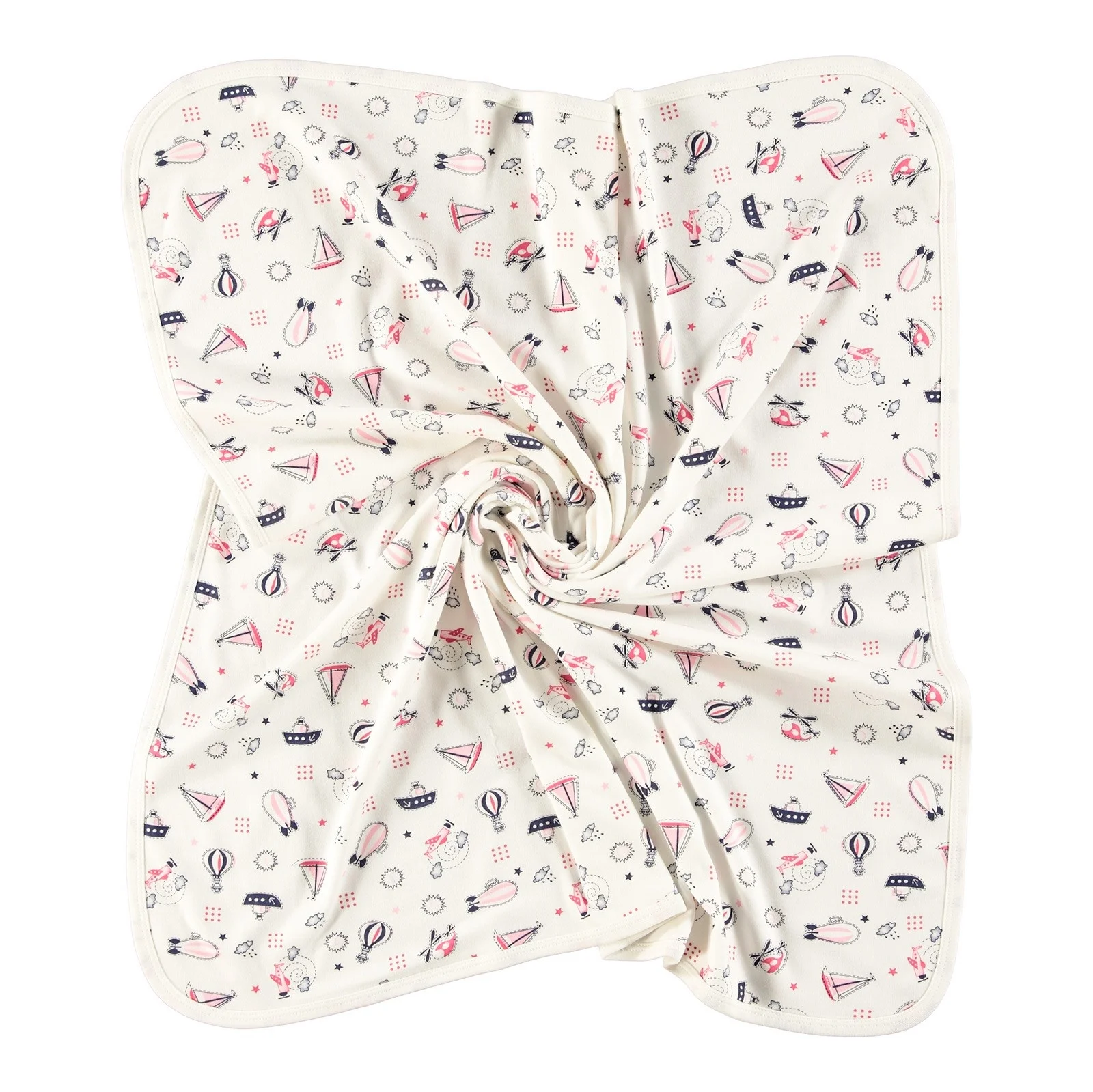 Ebebek Little Dreams My путешествия печатное многофункциональное мягкое детское одеяло 80x80 см