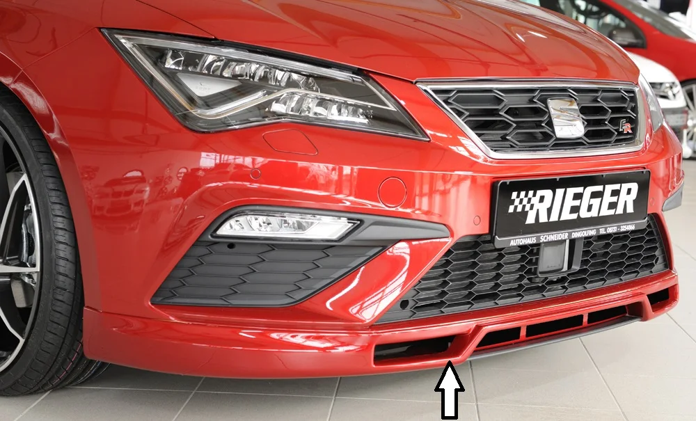 

Seat Leon Fr for 5f for 3 and 5 Door models 2017 - 2020 Leon Fr Rieger Style front snap abs Plastic