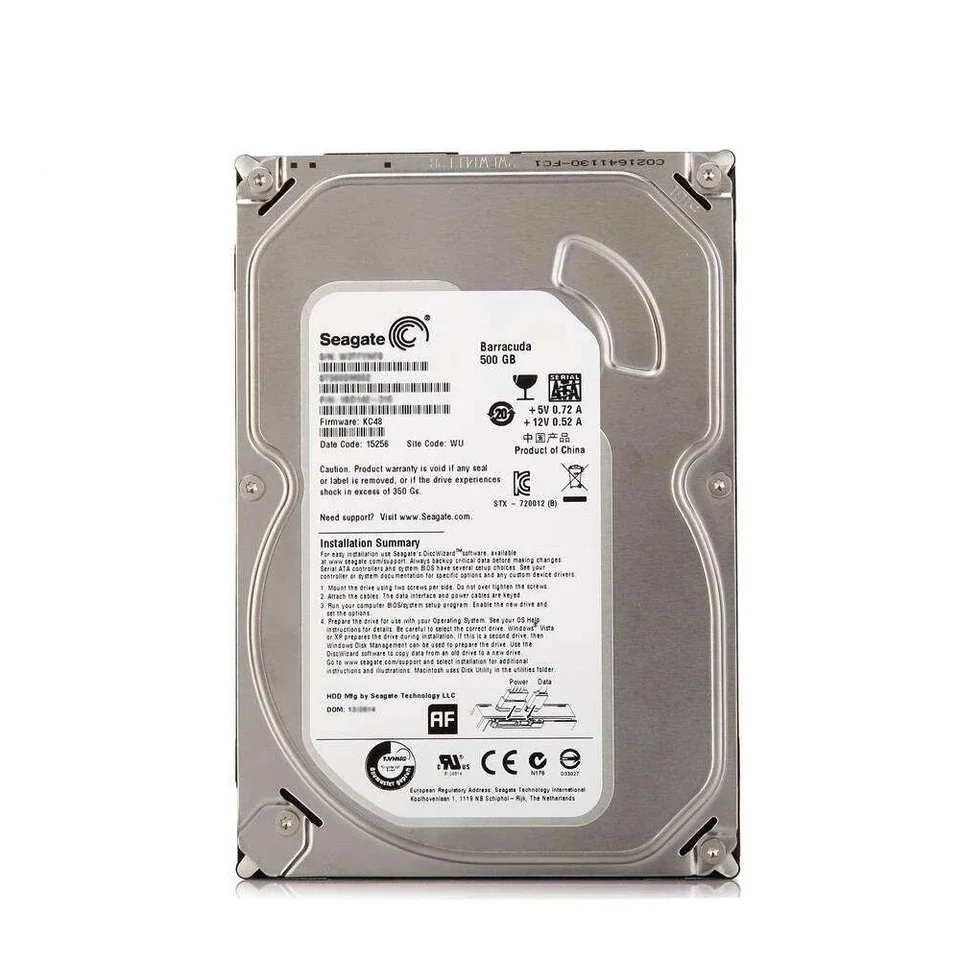 Жесткий диск для компьютера Seagate 500 ГБ 3 5" внутренний механический винчестер ПК