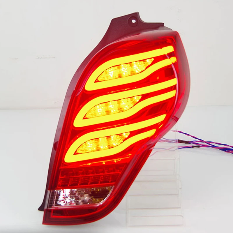 led задние фары в ночное время суток - Chevrolet Spark (M300), 1 л, 2012 года тю