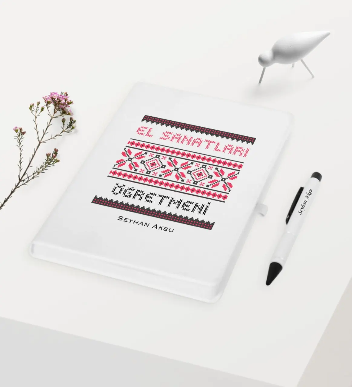 

Personalized Crafts Teacher Themed White Notebook Pen Gift Set-1