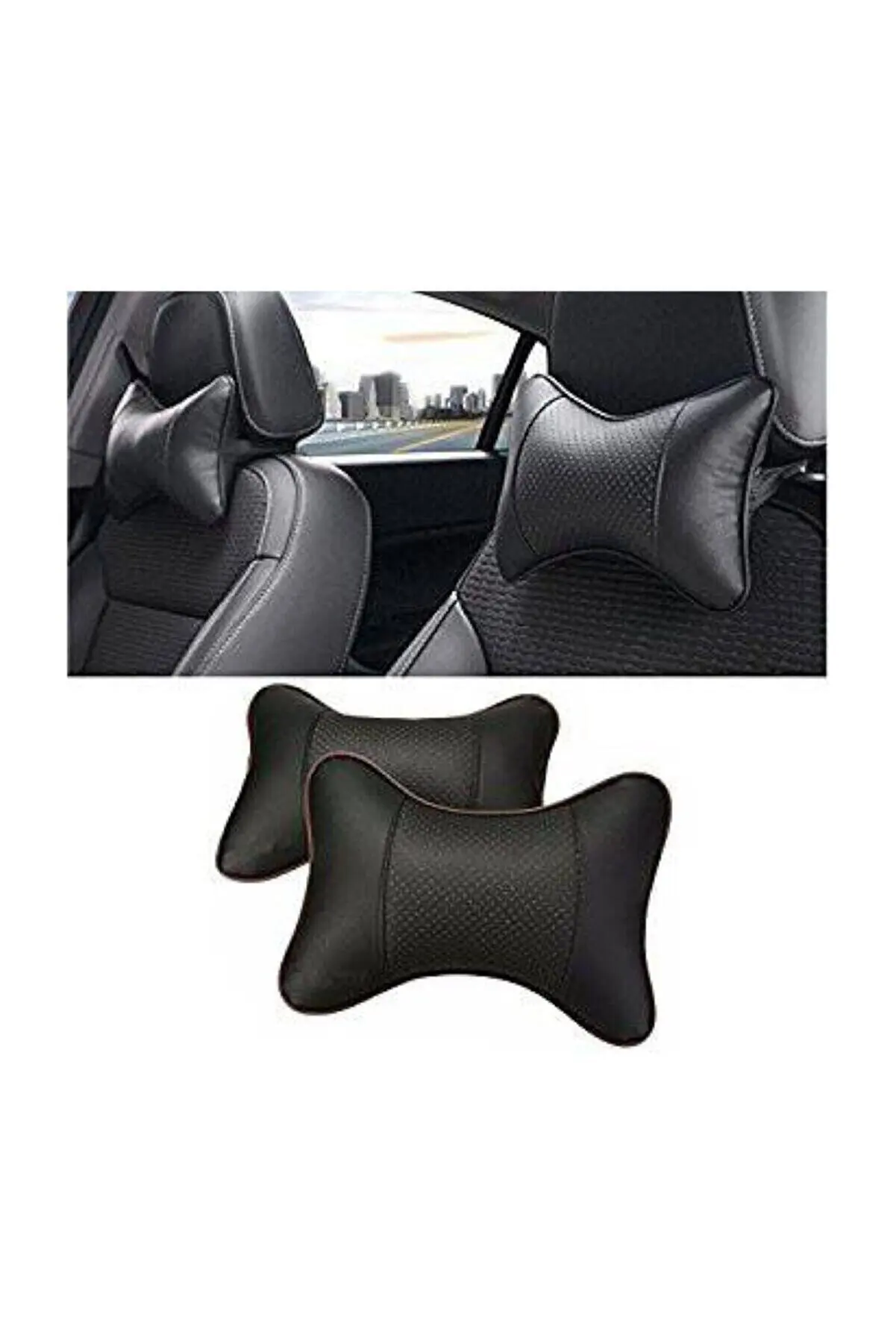 

Special Patterned 2 Li 5d Orthopedic Auto Neck Cushion (Ultra Lux) soft quality fabric relaxing comfortable beautiful design fas