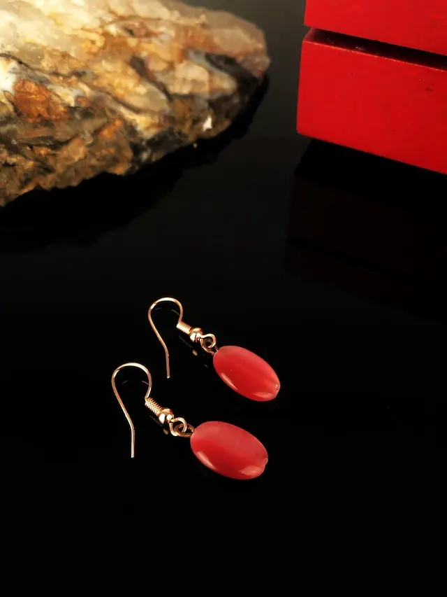 

Женские серьги Dr Stone из натурального камня кошачий глаз NRS844 373144385