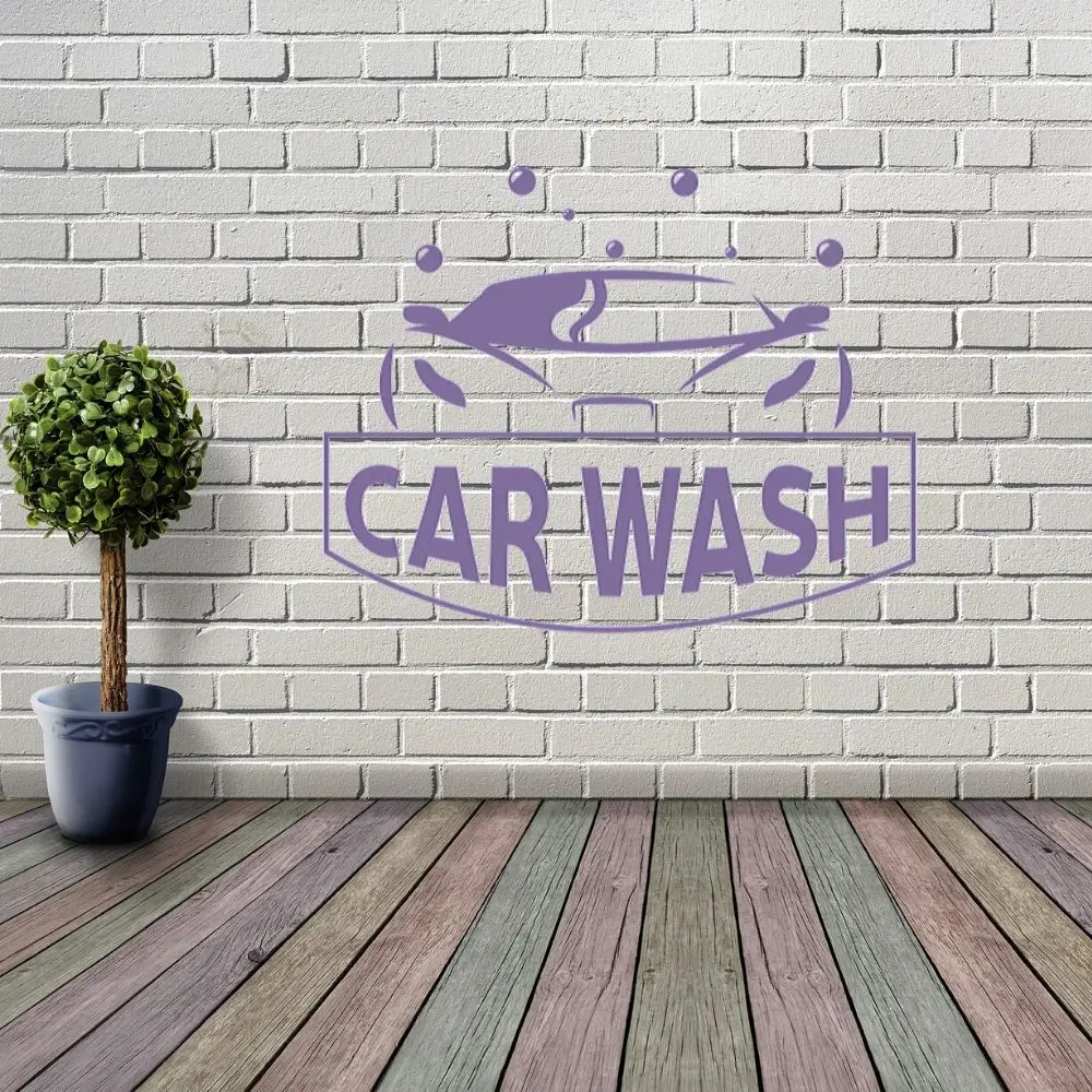 Декоративная наклейка на стену гаража A00993 | Дом и сад