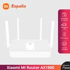 Роутер Xiaomi Mi AX1800 Wi-Fi 6 574 Мбитс 2,4G, 1201 Мбитс 5 ГГц, чип с 5 ядерными элементами, 4 внешних антенны, hasta 128 устройства