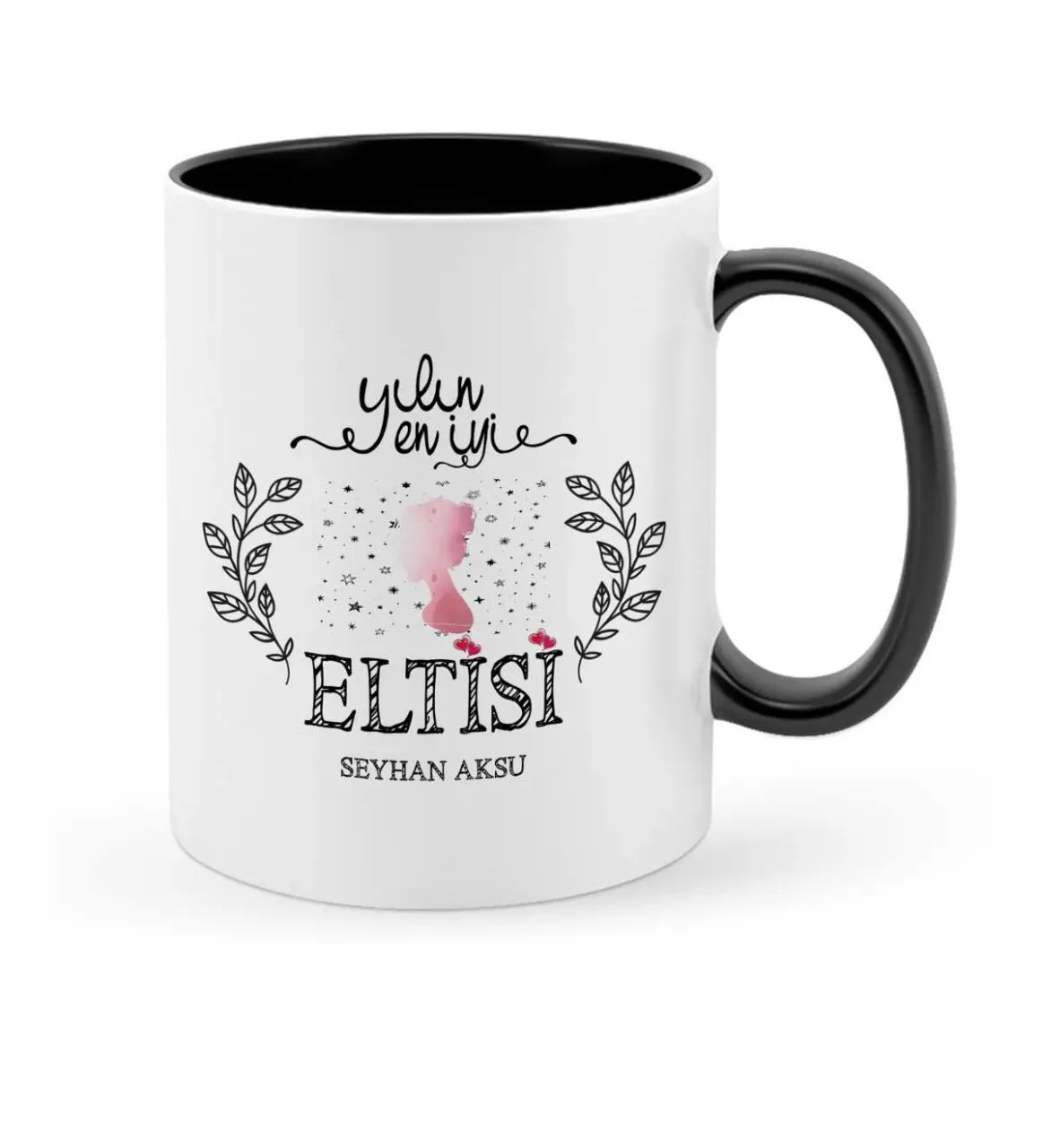 

Персонализированные лучший год Eltisi черная кружка чашка