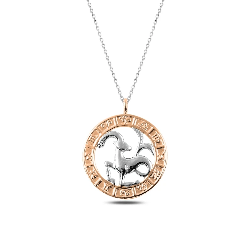

Silver 925 Sterling Capricorn Zodiac Pendant
