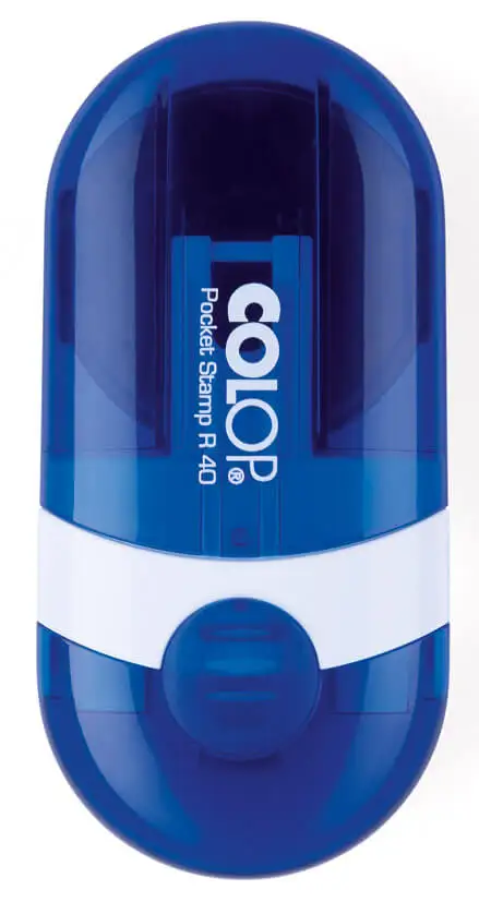 Карманная оснастка для печати диам. 40мм Pocket Stamp R40 | Канцтовары офиса и дома