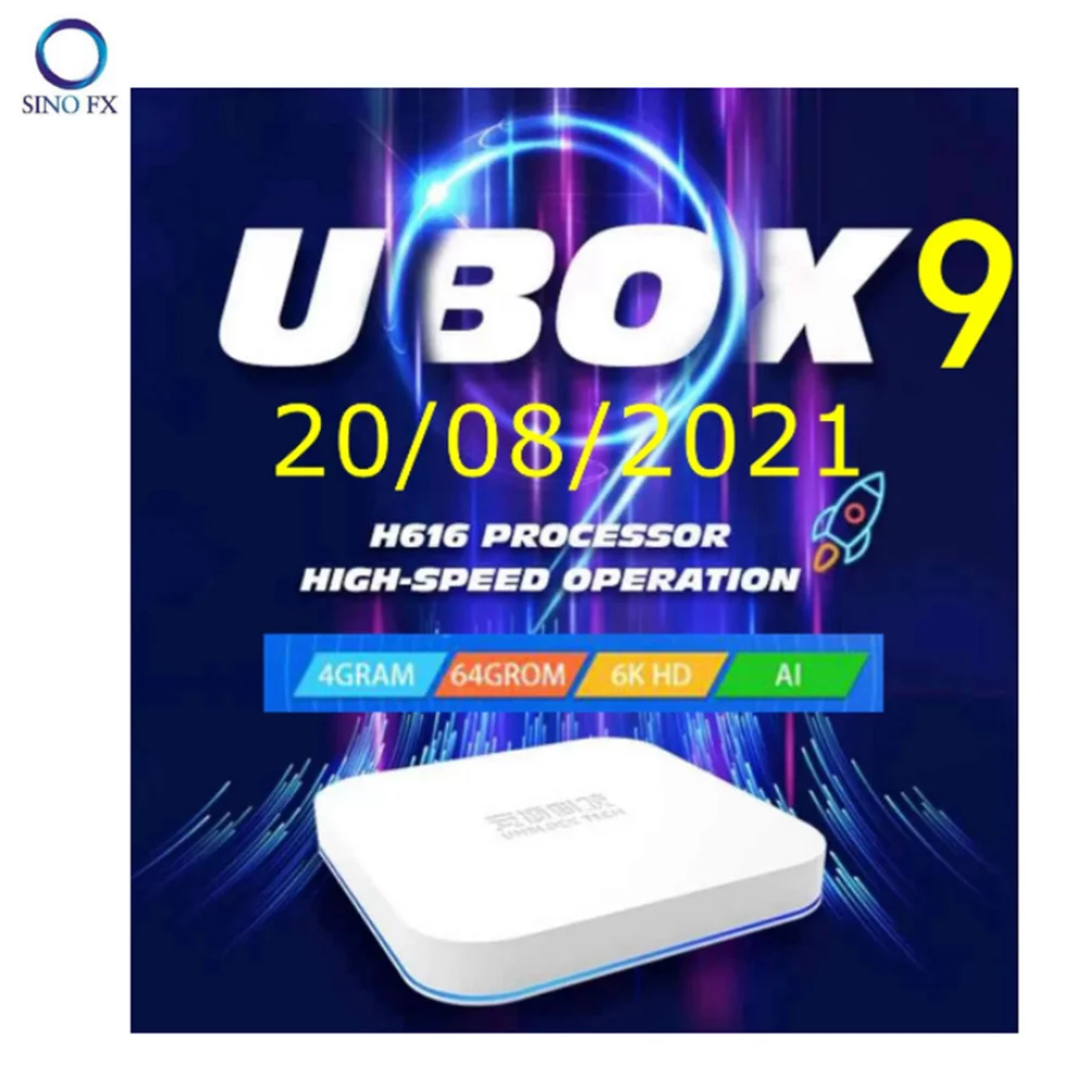 UBOX9 PRO 4 ГБ 64 Android TV Box AI Voice Dual WiFi горячая Распродажа в Японии Корея - Цена: 17786.83