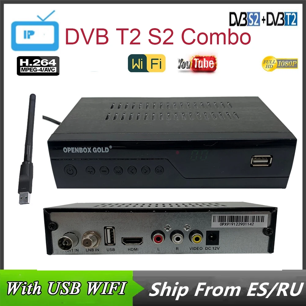 

Openbox DVB S2 T2MI H.264 HD Satellite TV HD Receiver Combo Pro DVB S/S2/T/T2 + USB WiFi Support CS IP Russia T2MI Decoder