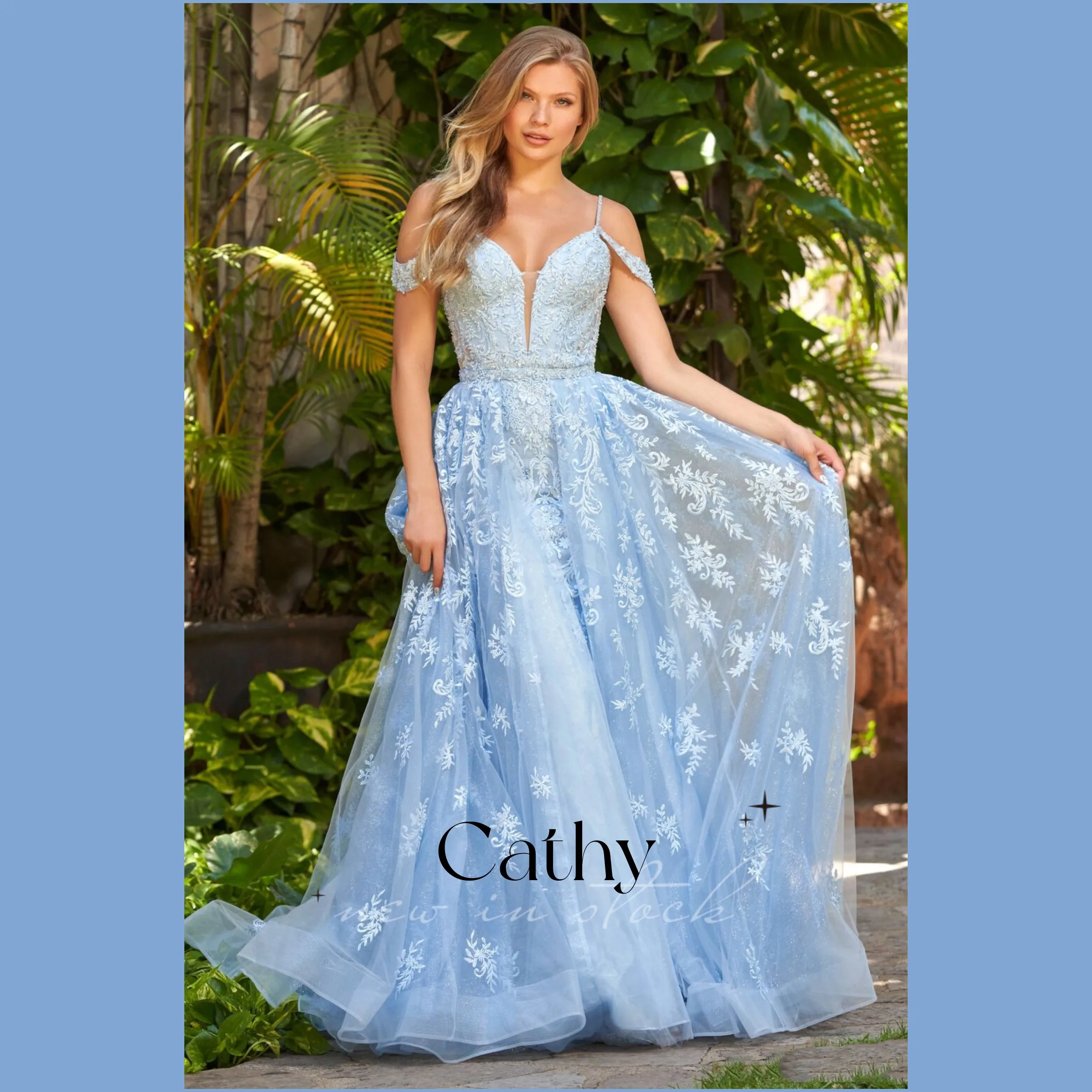 

Cathy Lace A-Line Evening Dresses Sexy Sweetheart Tulle Straps Backless Sweeping Train Prom Dresses Custom Vestidos De Fiesta