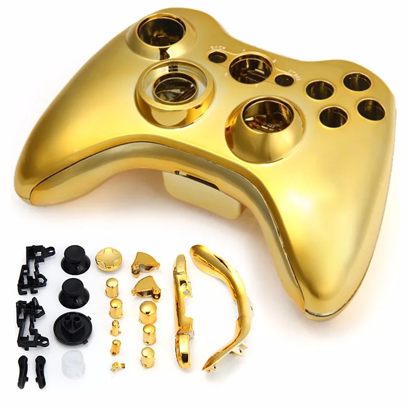 Покрытие алюминия металлический чехол для Xbox 360 игровой контроллер Противоударная защитная оболочка чехол для Xbox 360 игровая консоль