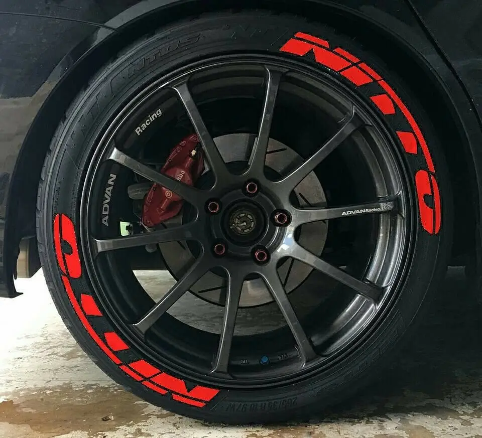 Наклейки для шин наклейка на шины Перманентная надпись 3D логотип высота 1 00