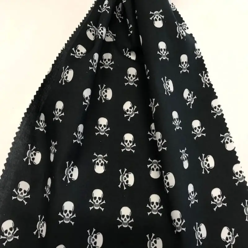 Хлопчатобумажные ткани. Ткани CALAVERAS поплин ткани с узором пиратские ткань по