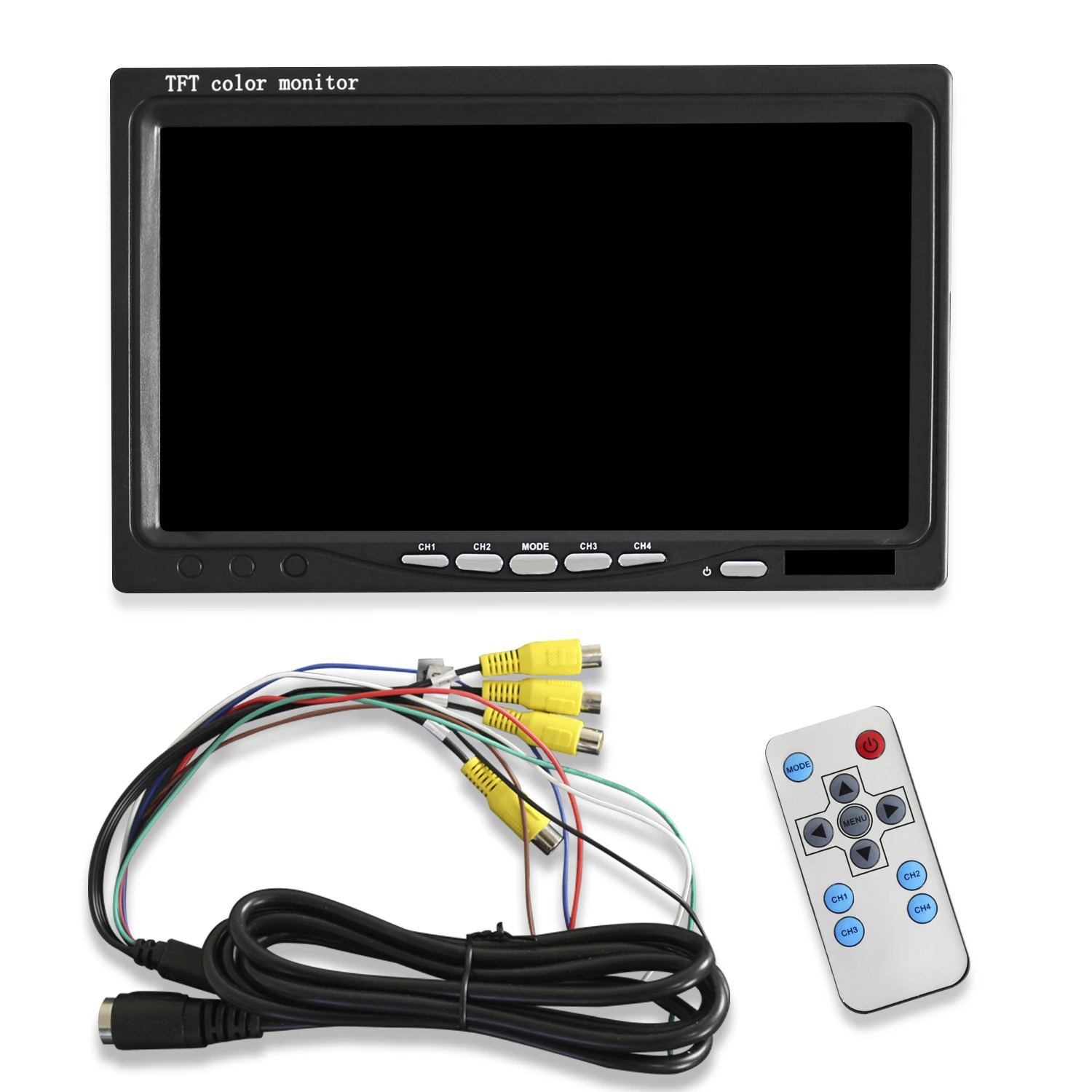 Неподвижные камеры от набора парковки составные по экрану LCD Quad TFT 7 &quot+ 2's