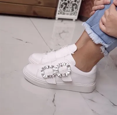 

SENSETEKST Saldo White Walking Shoes Women Quality Style Trend
