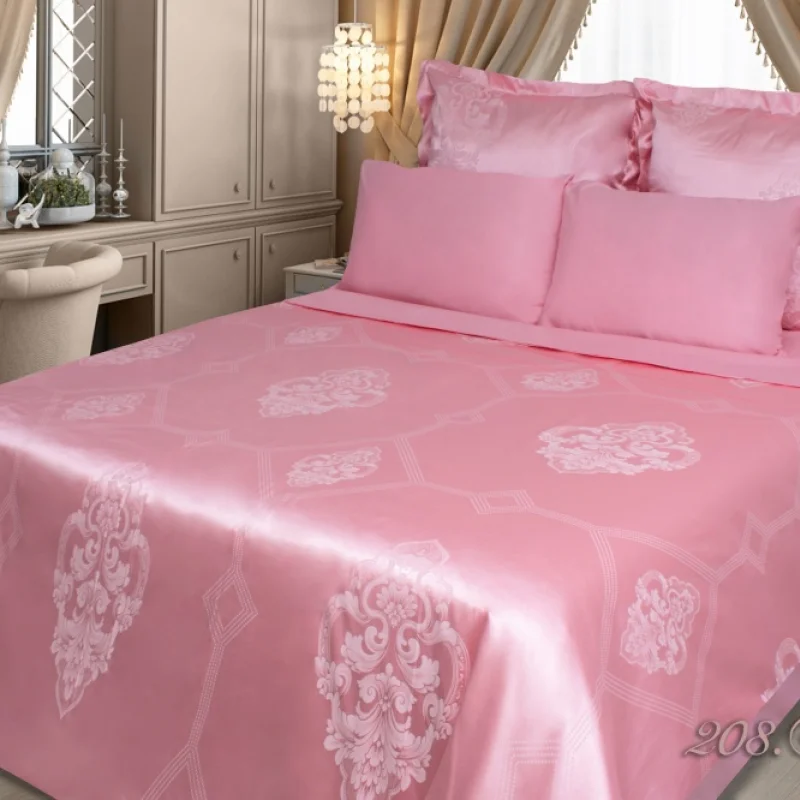 КПБ Сатин-жаккард Постельное белье из сатин-жаккарда - 208 &quotЗефир&quot Размер: