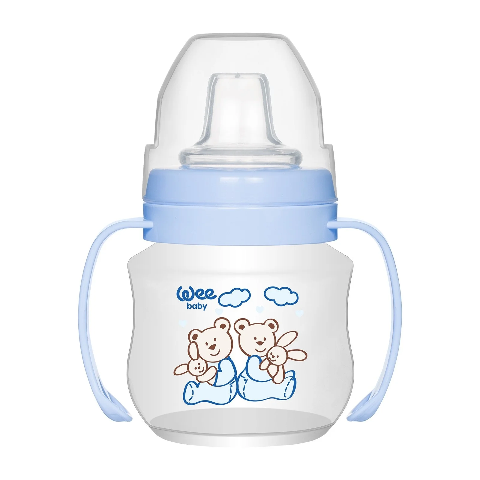 Ebebek Wee Baby 753 чашка без разлива полипропиленовые ручки 125 мл | Мать и ребенок