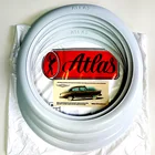 ФЛИППЕРА на колеса ATLAS авто R13 - R20 вайтволы white wall tyre trims whitewall portawall sidewall флипперы атлас турция