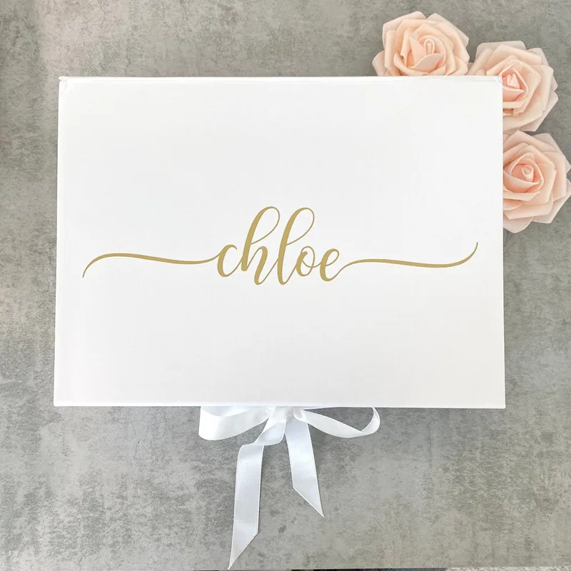 Personalised Wedding Gift Box, Bridemaid Gift Box, Wedding Gift Box, Be My Bridesmaid, Bridal Party Gift Box, Thank you Box