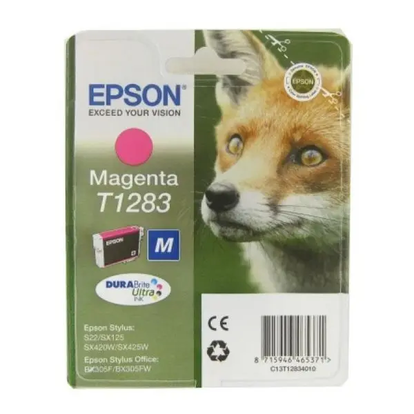 Оригинальный чернильный картридж Epson C13T128340 Magenta |