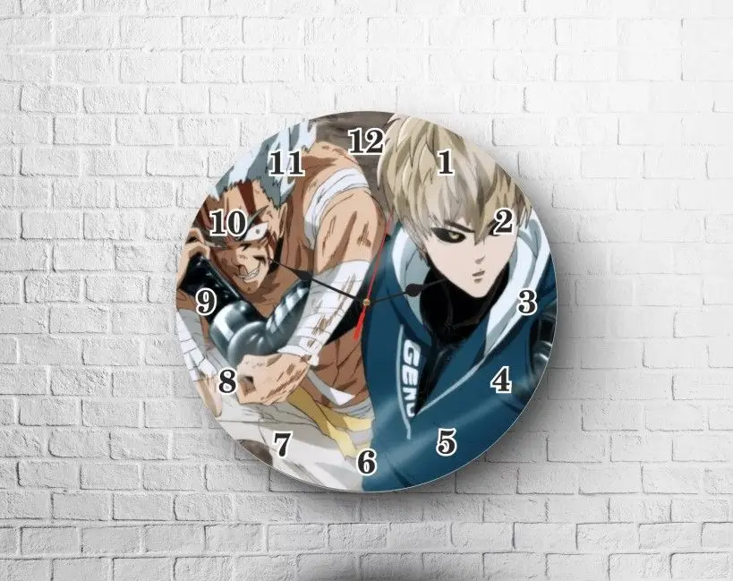 Часы Ванпанчмен One Punch Man №12 | Дом и сад