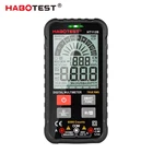 Цифровой умный автоматический мультиметр HT112B, тестер емкости, напряжения, сопротивления, силы тока, ACDC, 6000 отсчетов, HABOTEST