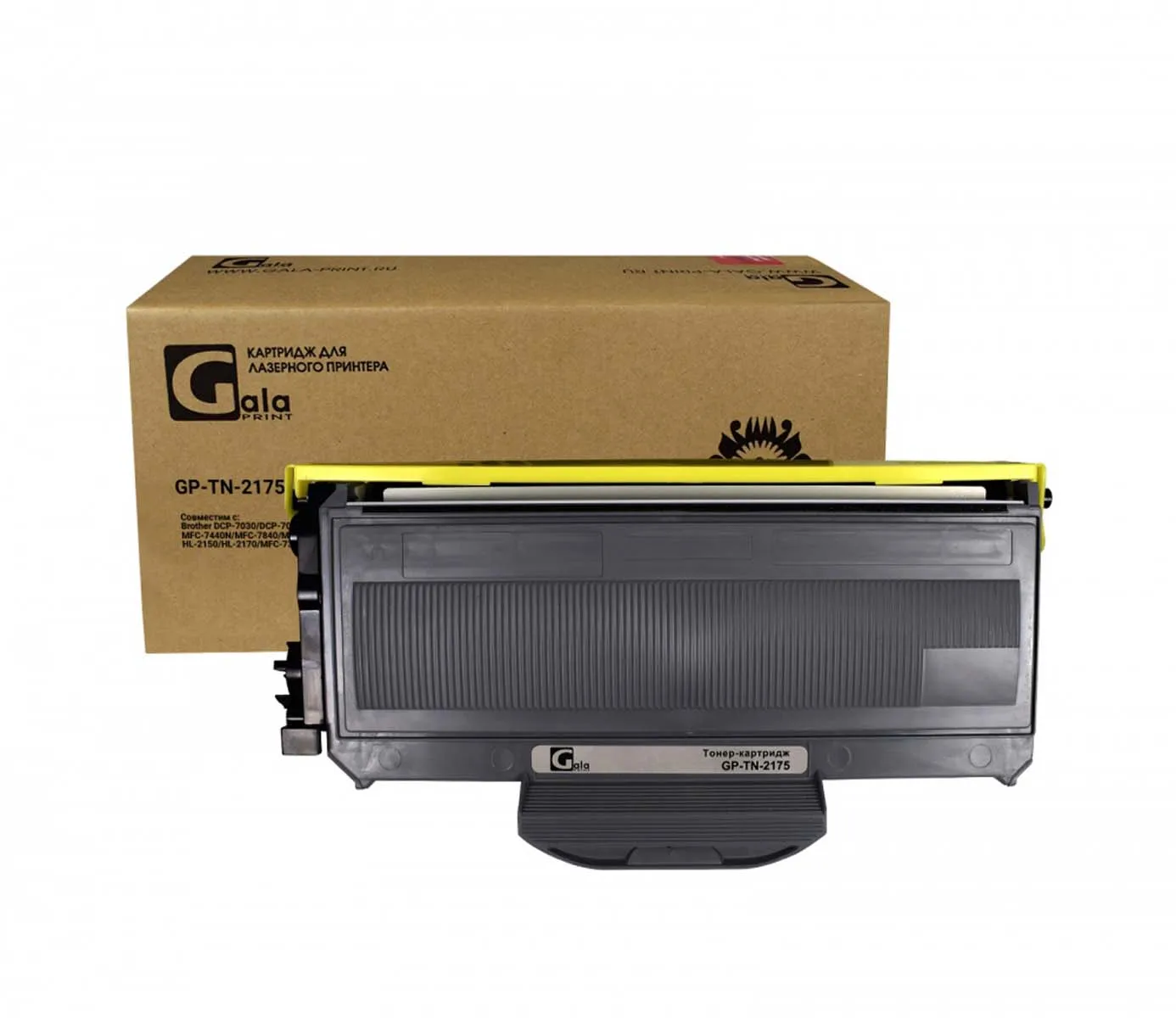 Картридж TN 2175 для Brother DCP 7030R 7032R MFC 7320R 7030 HL 2140R 2600 стр GalaPrint|Картриджи с тонером| |