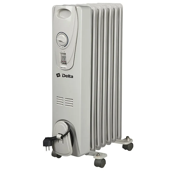 Обогреватель масляный 7 секционный D25 серый|Электрические нагреватели| |