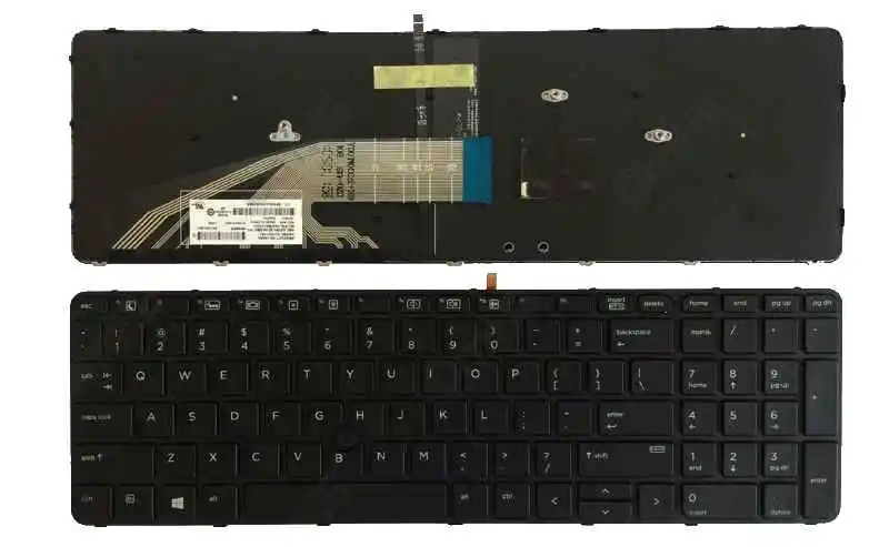 Laptop keyboard for HP ProBook 450 G3 455 470 650 G2 655 ZBook 15 17 Che |